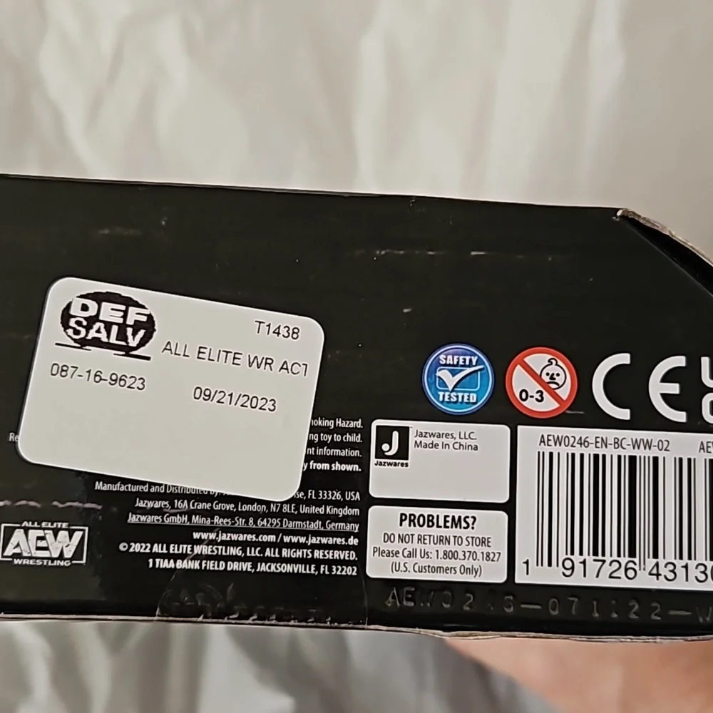 AEW Unmatched Collection Series 4 Jade Cargill Action Figure - Picture 4 of 4